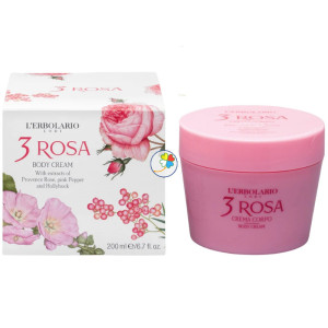 3 ROSAS CREMA CORPORAL 200ML L`ERBOLARIO